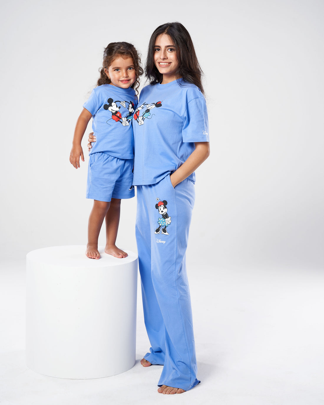 Girl's Mickey and Minnie Pajamas