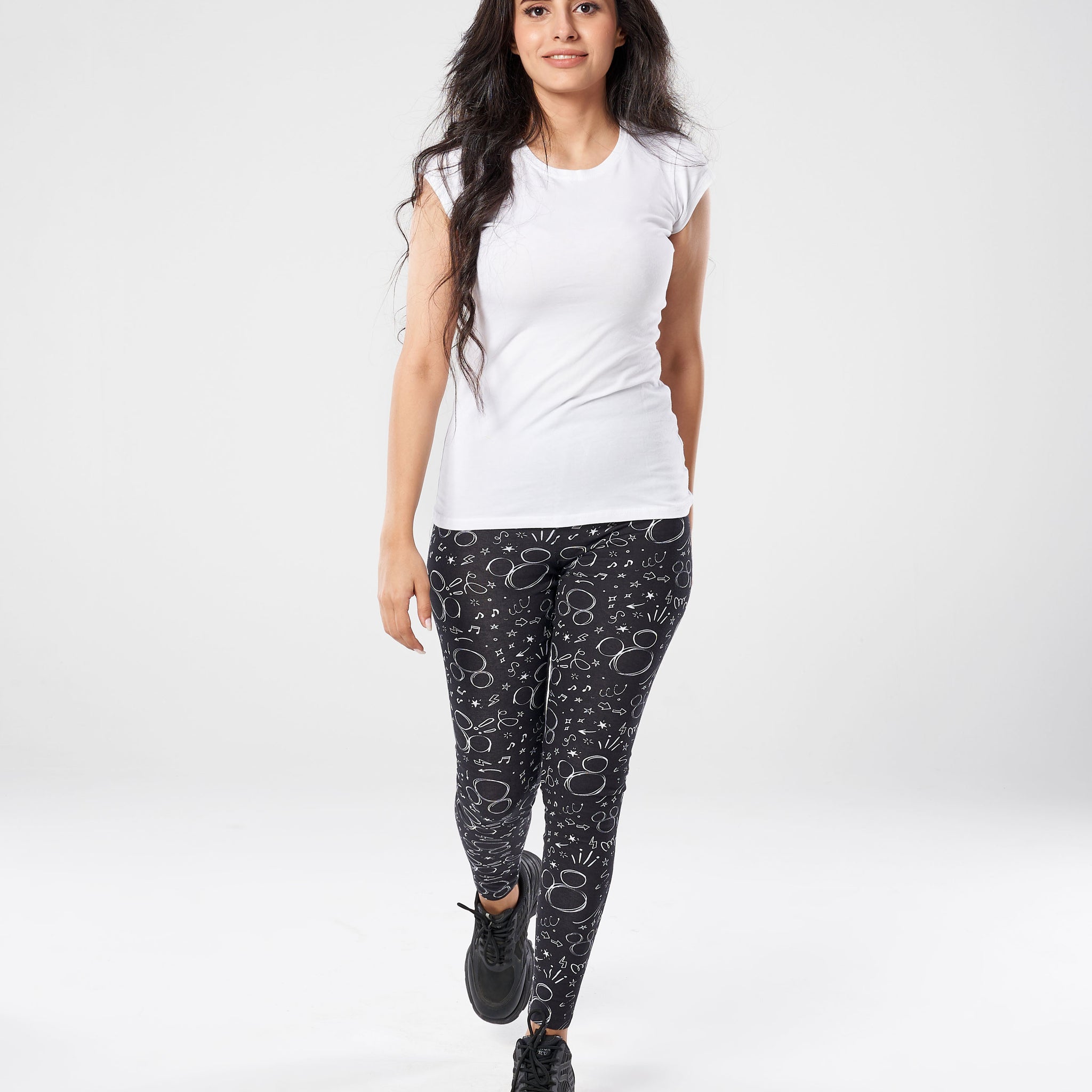 Mickey And Friends AOP Leggings