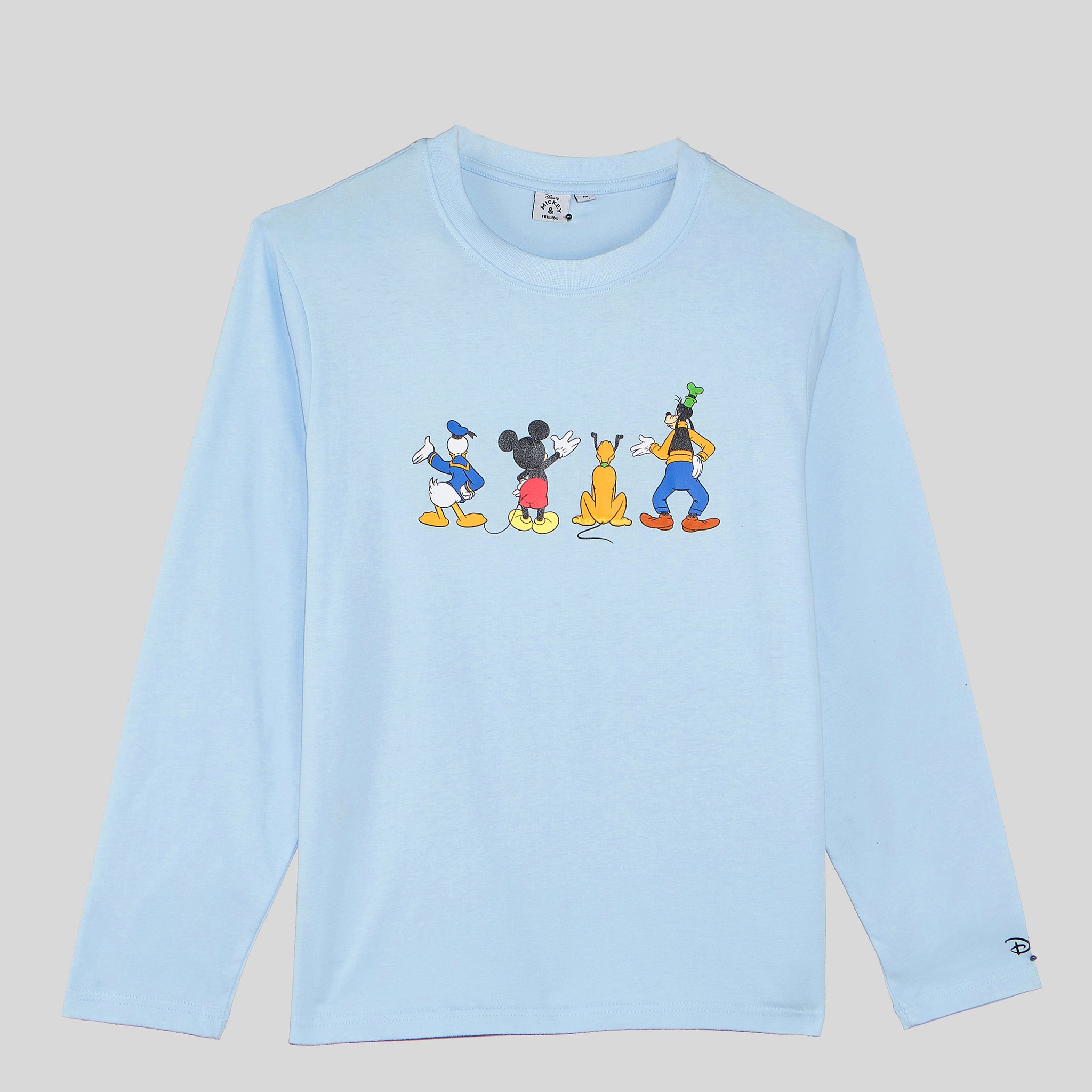 Mickey And Friends Lineup Long Sleeve T-Shirt