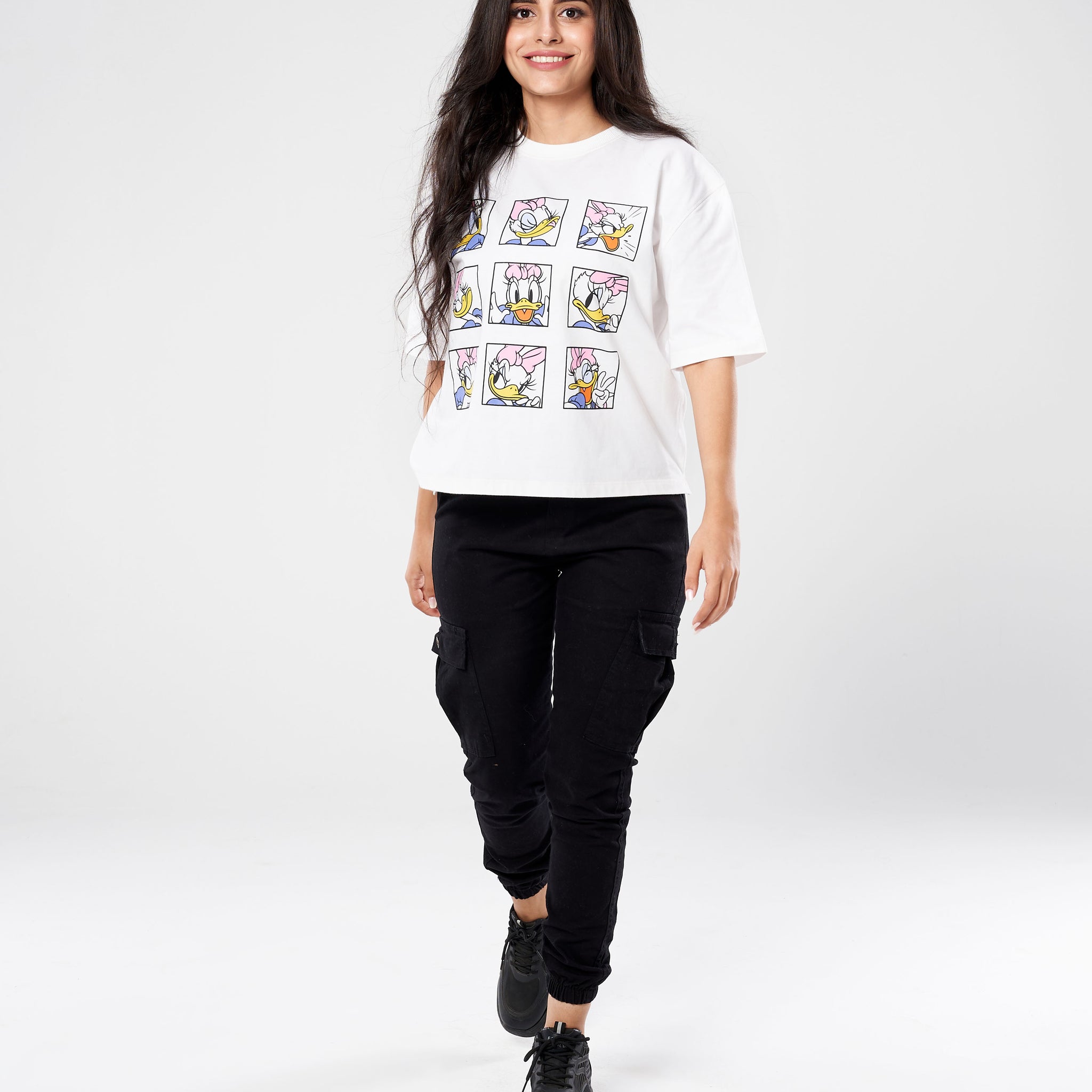 Women's Daisy Duck Oversized T-Shirt