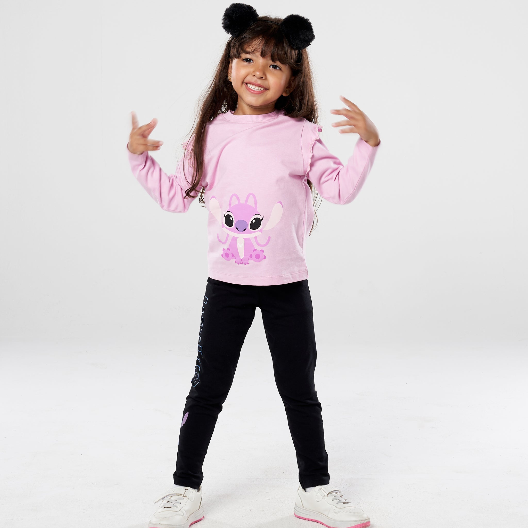 Girl's Stitch Long Sleeve T-Shirt