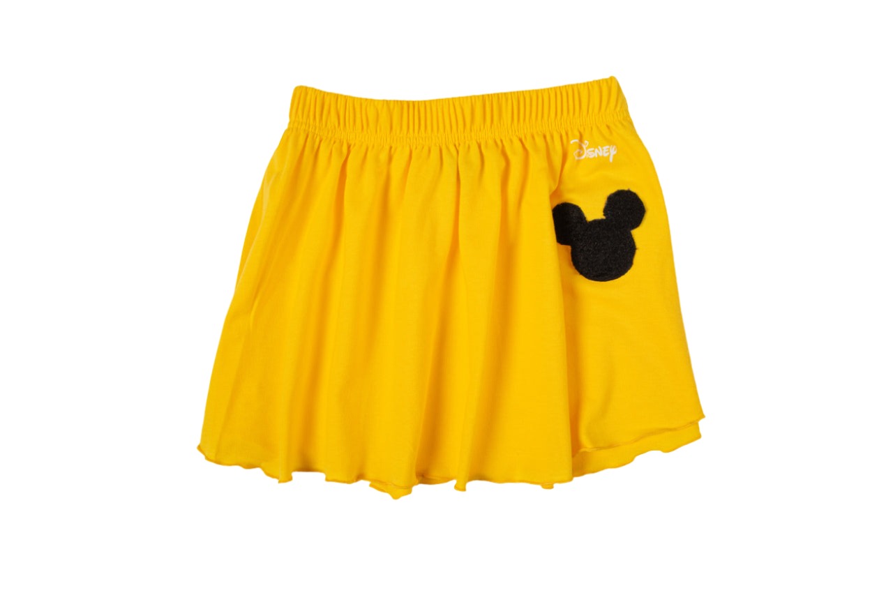 Mickey Embroidered Skirt